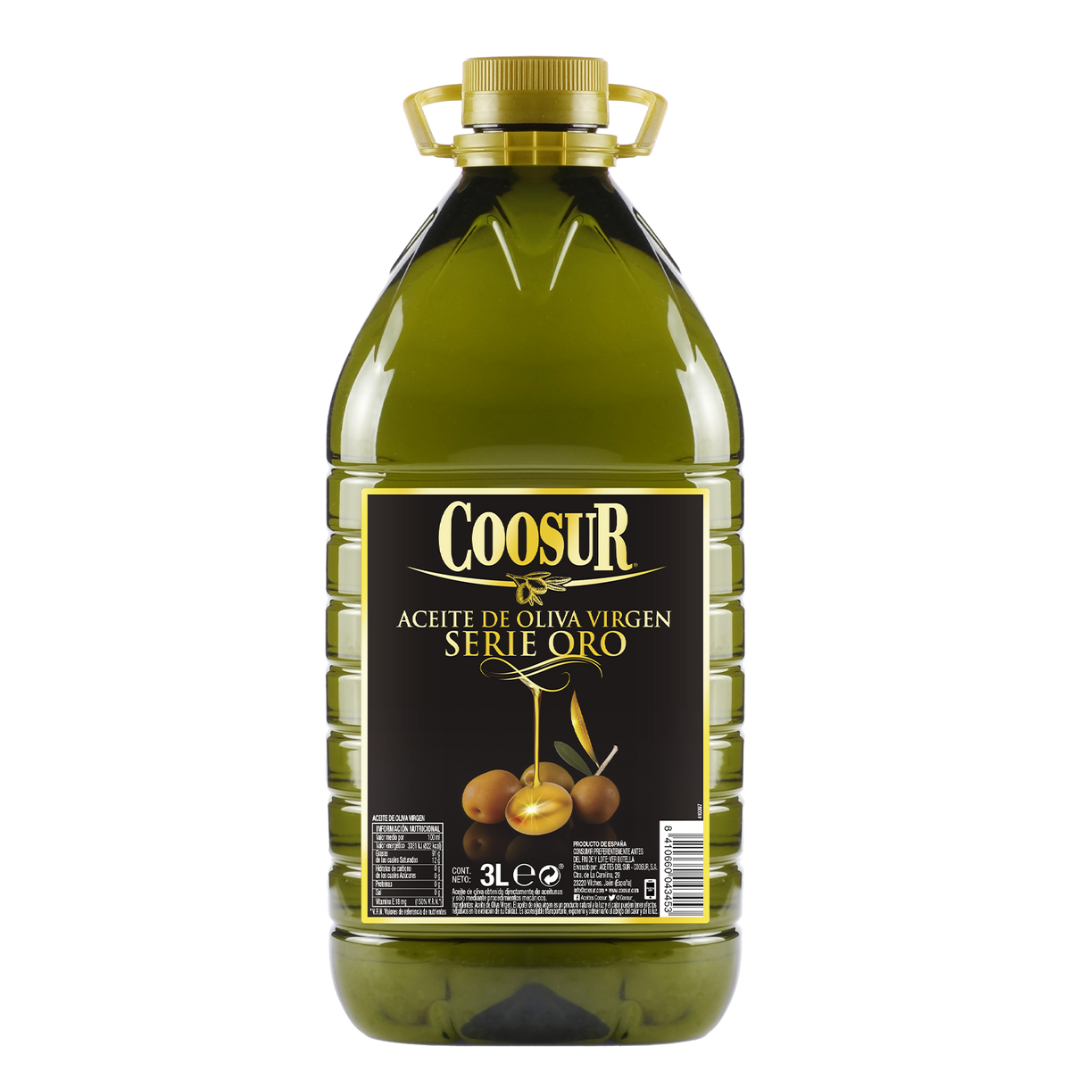 Aceite de oliva virgen Serie Oro 3L